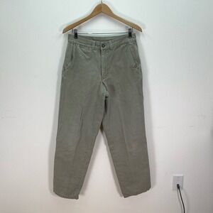 Patagonia Canvas Work Pants Tan Cream Organic Cotton Mens 32